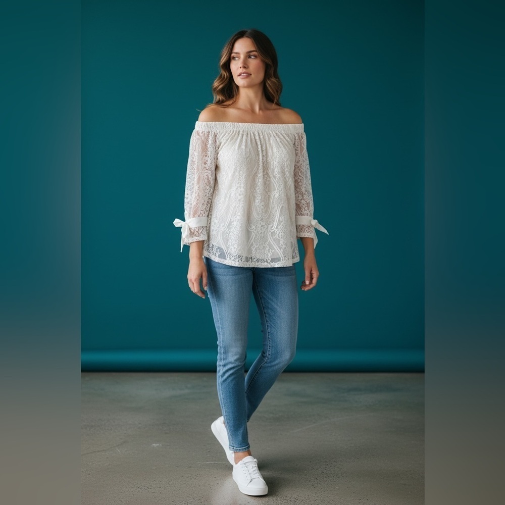 Perception Concept Lace Top - Size M